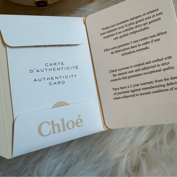 Authentic Chloe oversized sunglasses - Picture 9 of 10